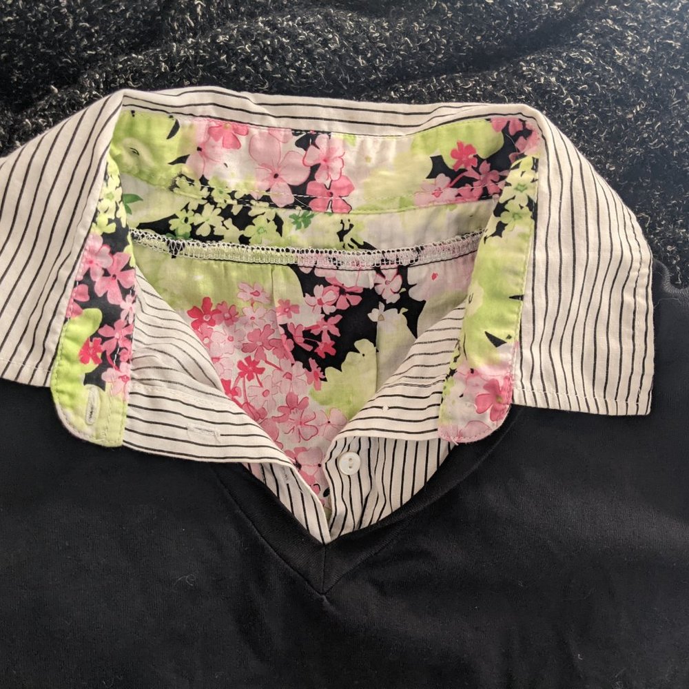 Susan Bristol short sleeve shirt size M